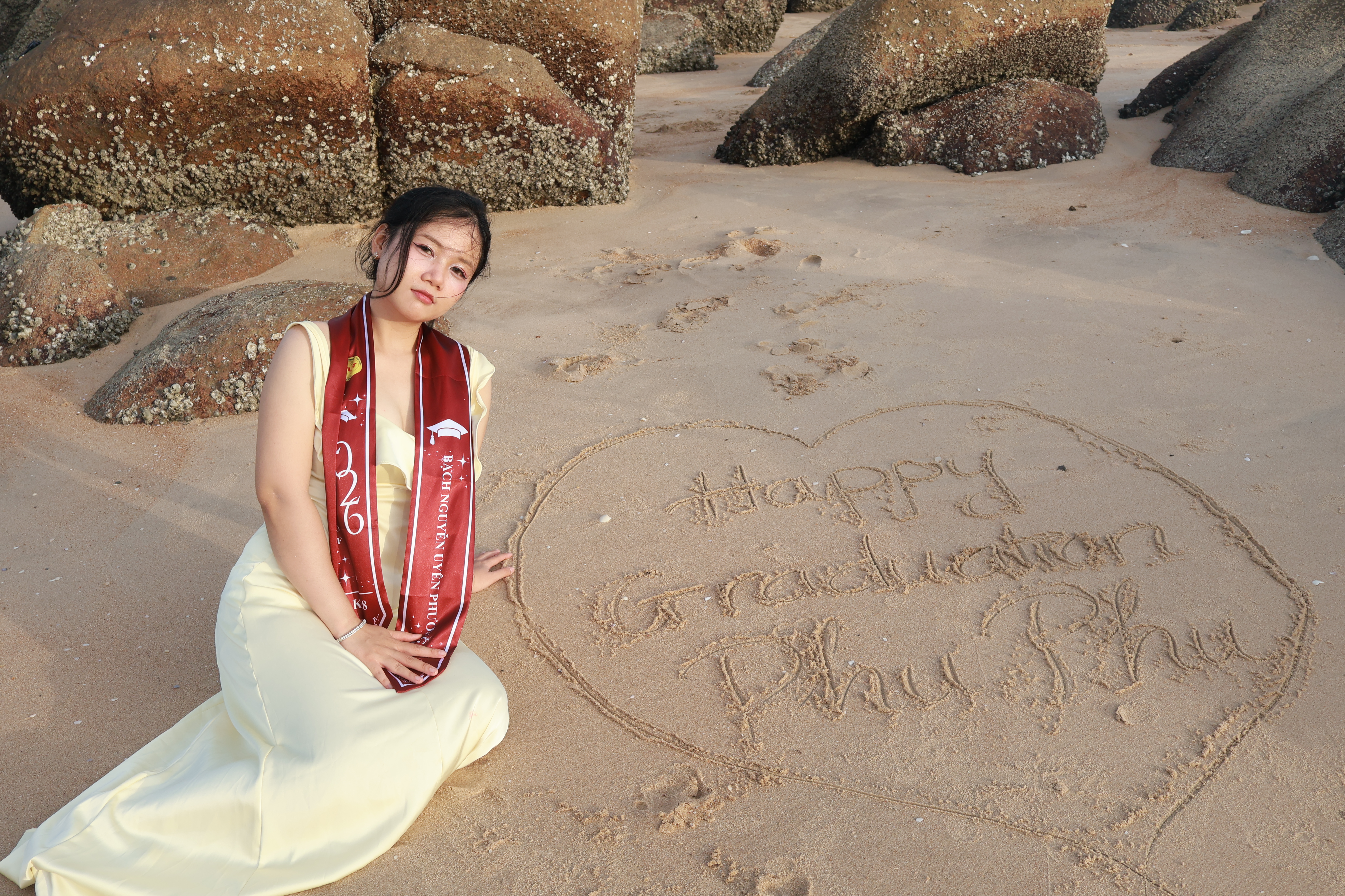 Uyên Phương trong ngày tốt nghiệp
